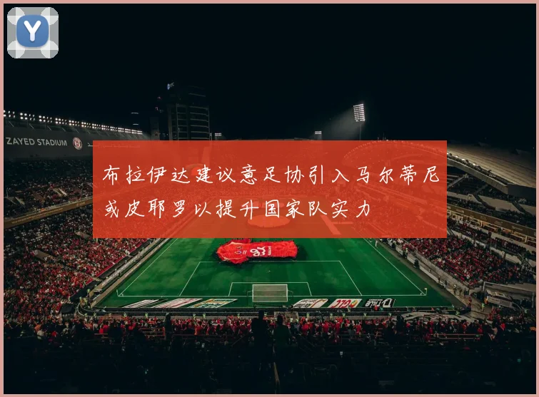布拉伊达建议意足协引入马尔蒂尼或皮耶罗以提升国家队实力